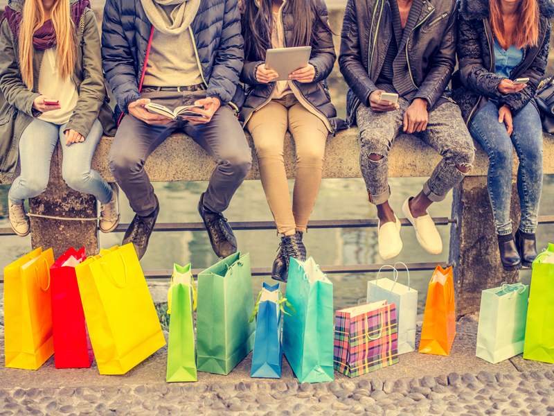 London, United Kingdom- September 24, 2013: Social media logos printed onto handmade cubes. Logos include Facebook, instagram, linkedin, blogger. Social media uses web and mobile technology to connect people