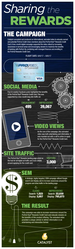 Visa Infographic Example Infographic – PreFed Visa Rewards | Catalyst Marketing Design